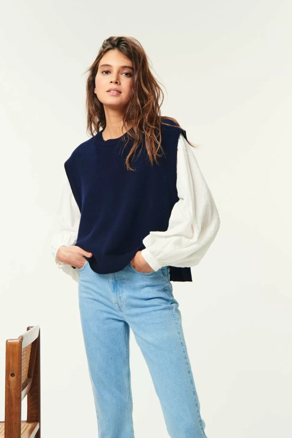 Autis Marine Jumper | Des Petits Hauts Online