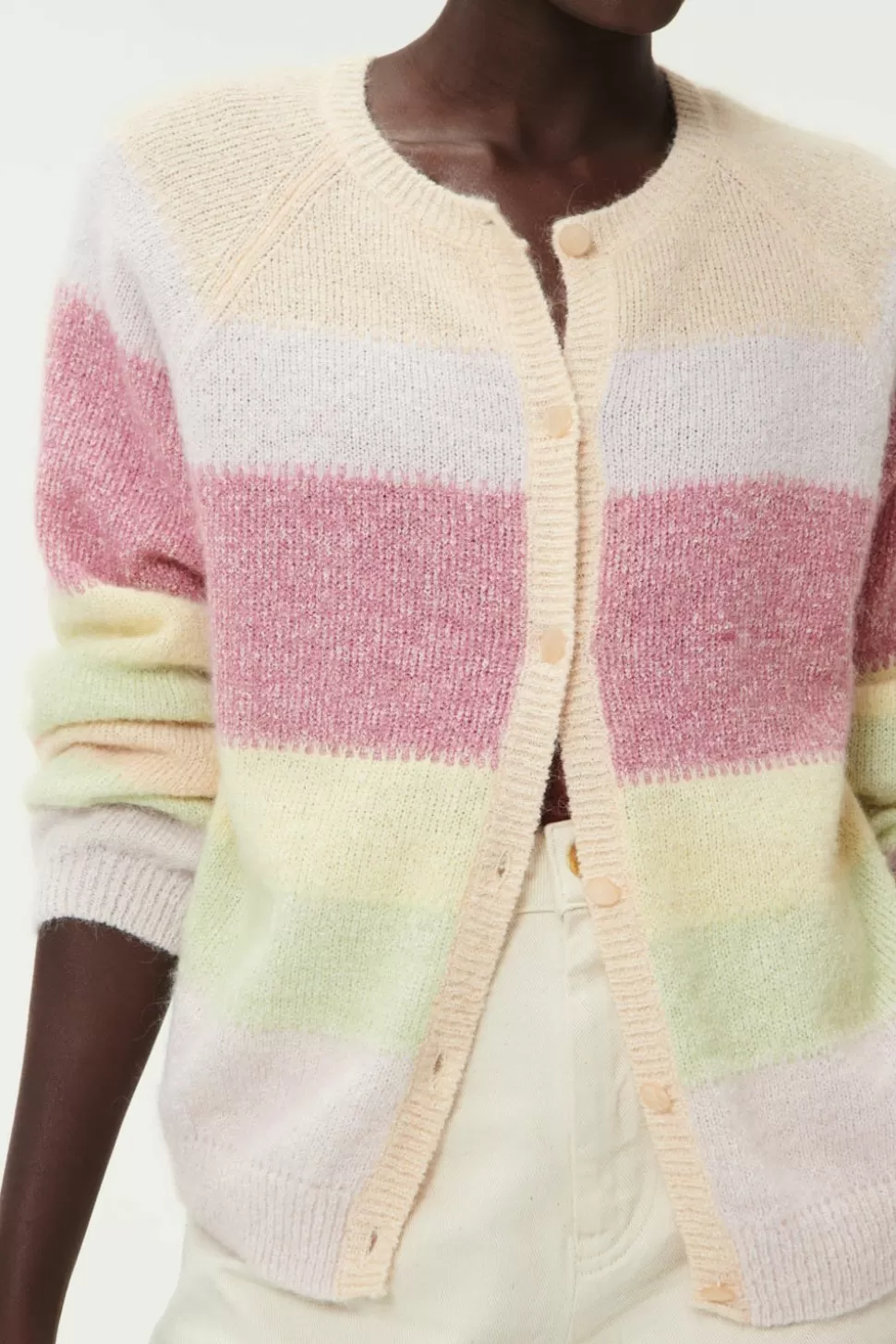 Brutus Santal/Lassi Cardigan | Des Petits Hauts New