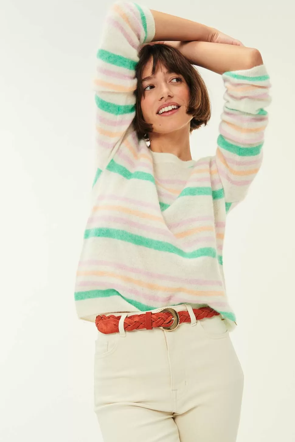 Doha Doudou Multico Jumper | Des Petits Hauts Best Sale