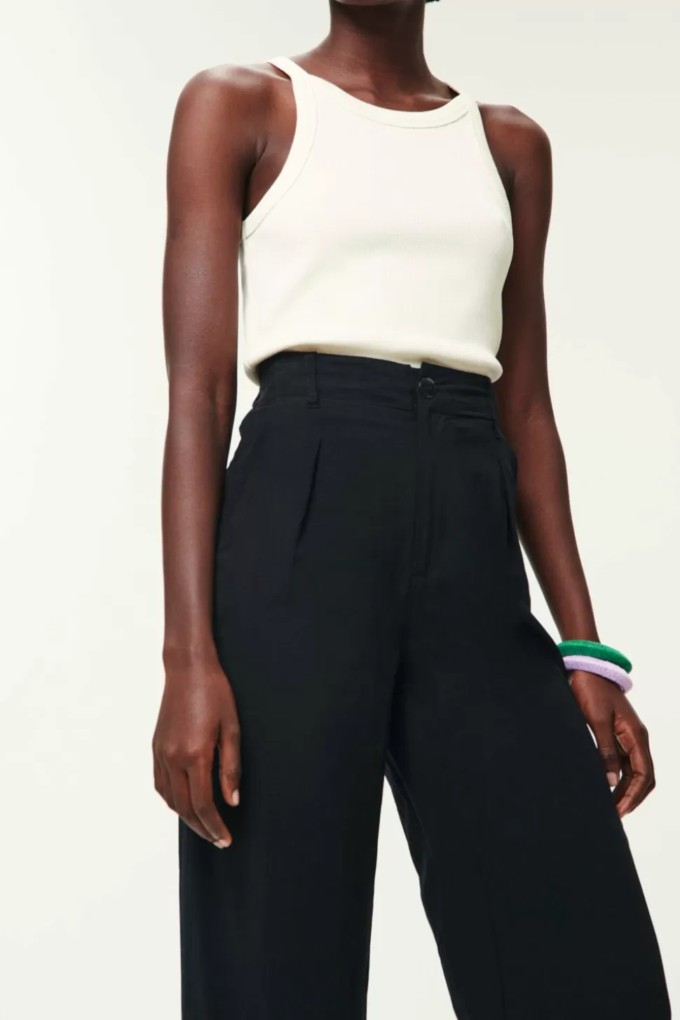 Espiza Noir Trousers | Des Petits Hauts Outlet