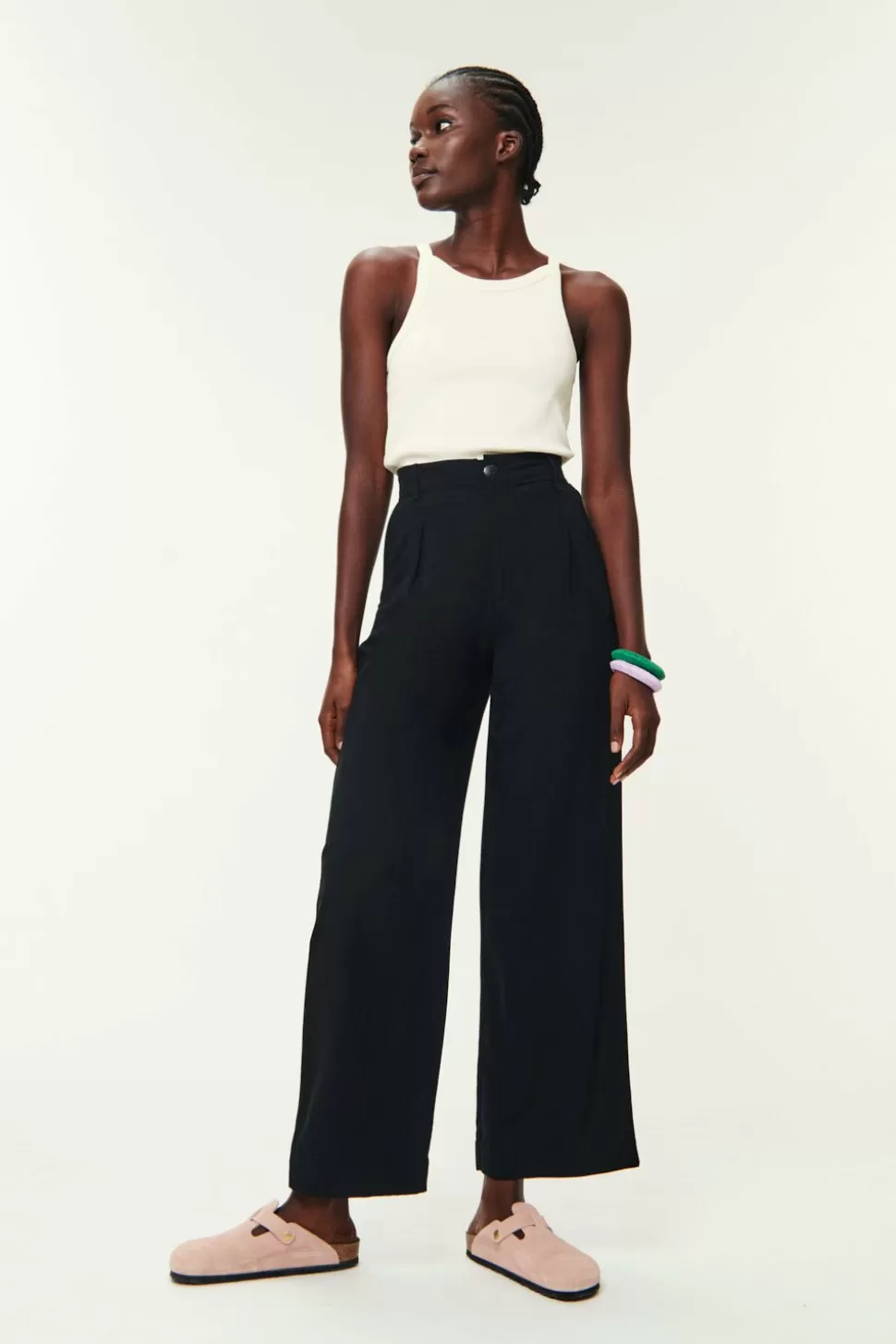 Espiza Noir Trousers | Des Petits Hauts Outlet