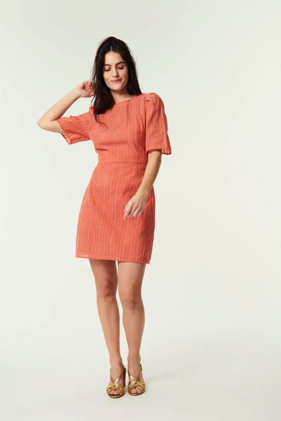 Ezeli Paprika Dress | Des Petits Hauts Cheap