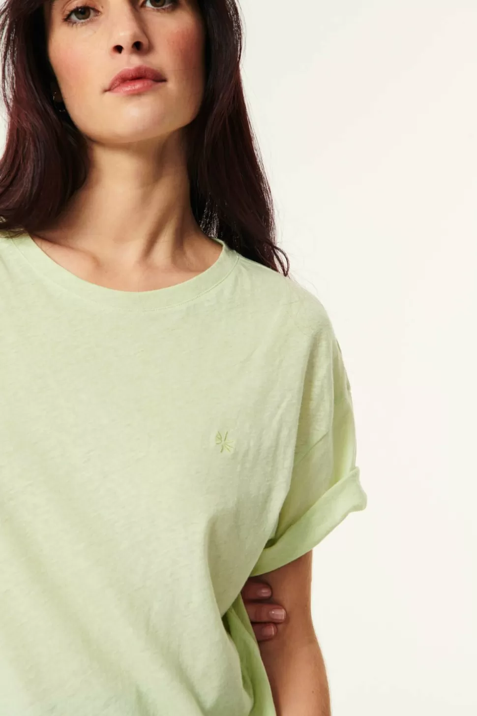 Jenna Anis T-Shirt | Des Petits Hauts Outlet