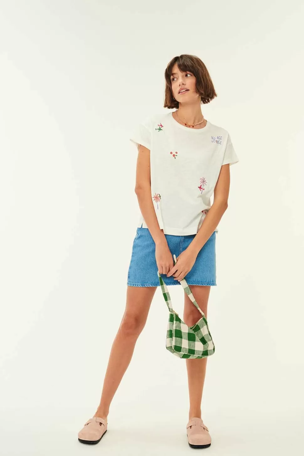 Joris Ecru T-Shirt | Des Petits Hauts Clearance