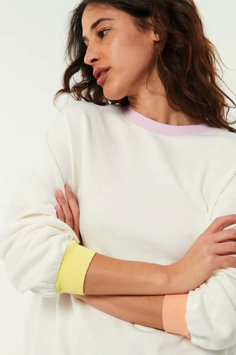 Kanailles Creme Sweatshirt | Des Petits Hauts New