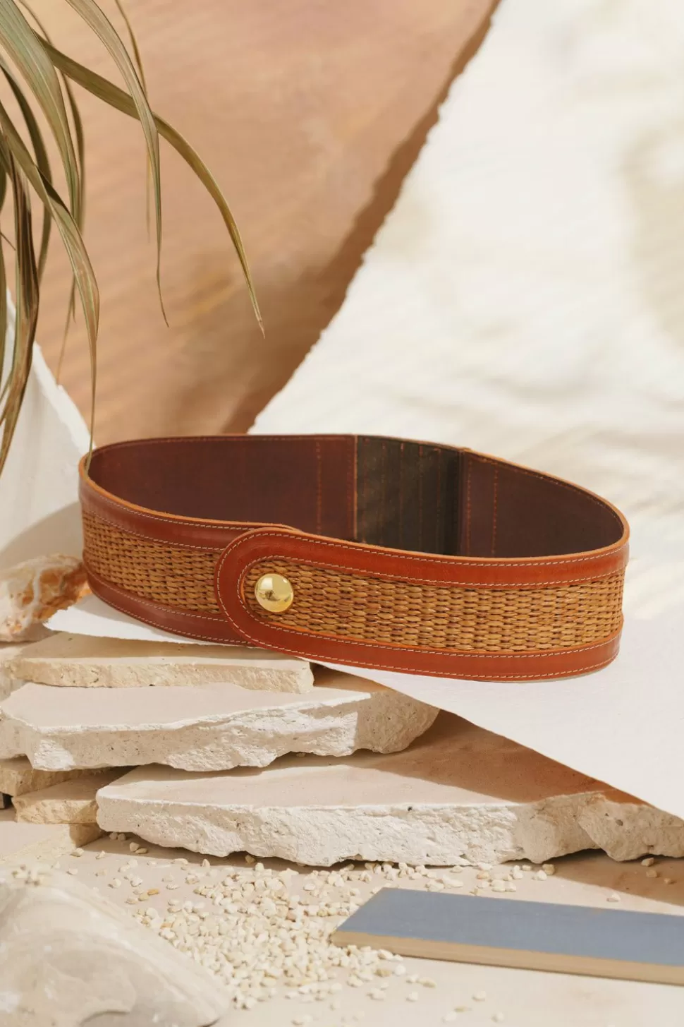 Millet Pecan Belt | Des Petits Hauts Store