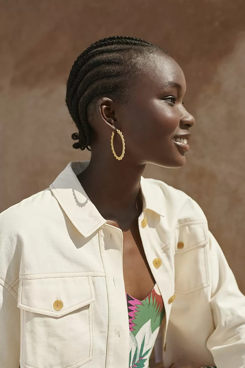 Panama Or Earrings | Des Petits Hauts Cheap