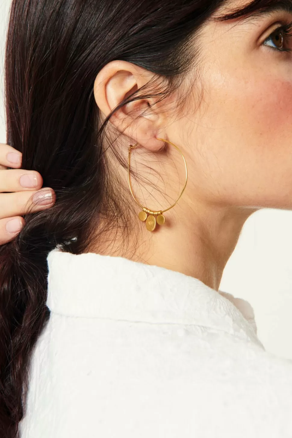 Panka Max Or Earrings | Des Petits Hauts Flash Sale