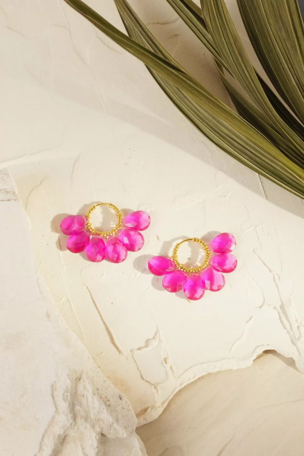 Papicha Or/Sunset Earrings | Des Petits Hauts Outlet