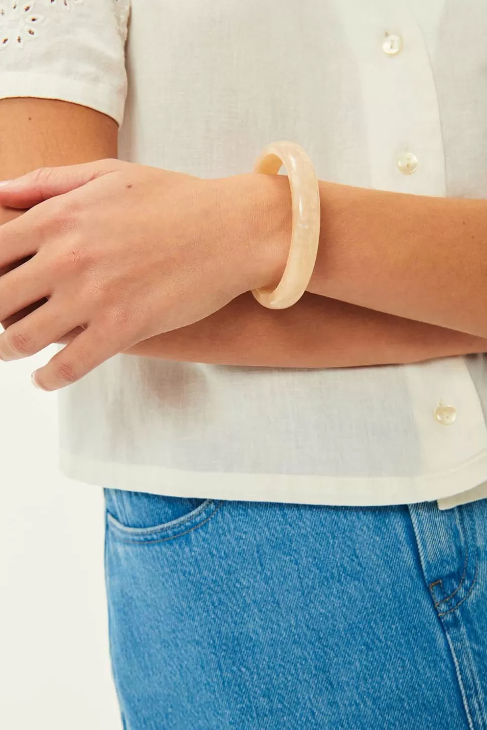 Paquito Creme Bangle | Des Petits Hauts Store