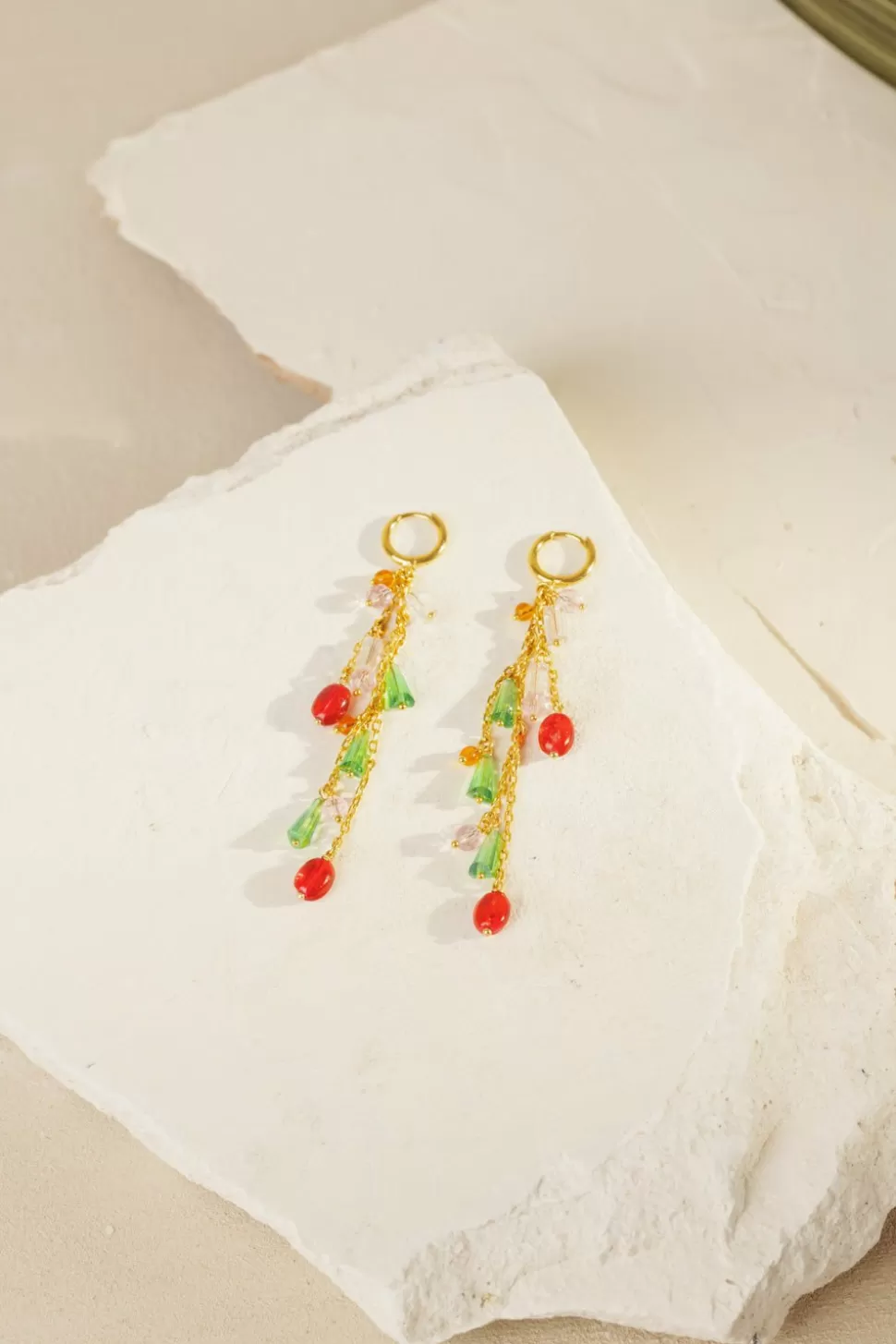 Pauliana Or/Multico Earrings | Des Petits Hauts Shop