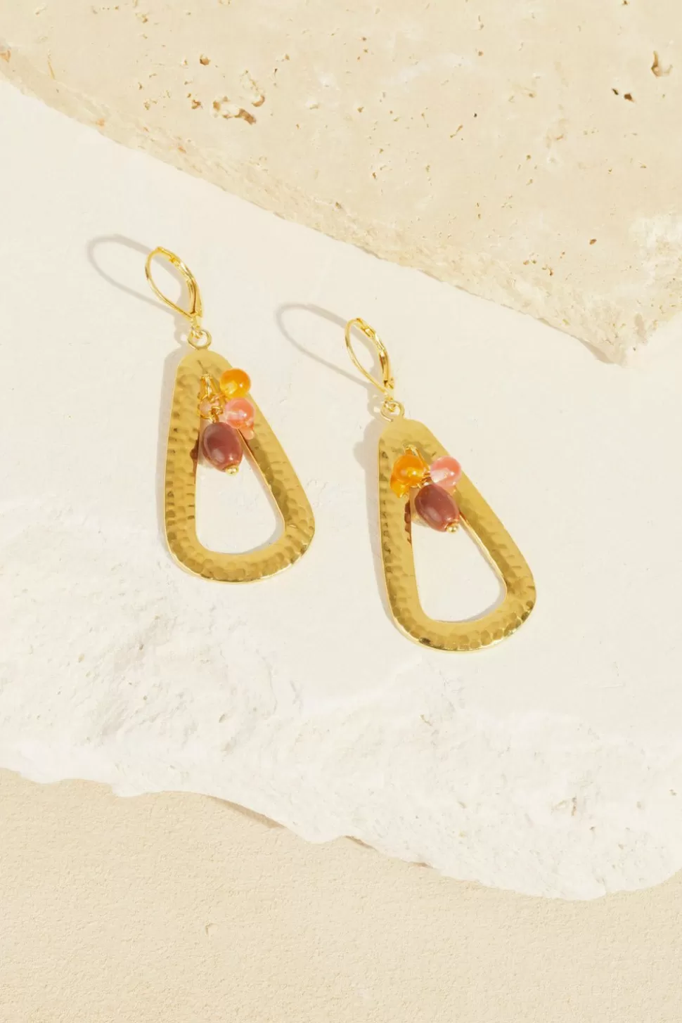 Paulin Or/Multico Earrings | Des Petits Hauts Outlet