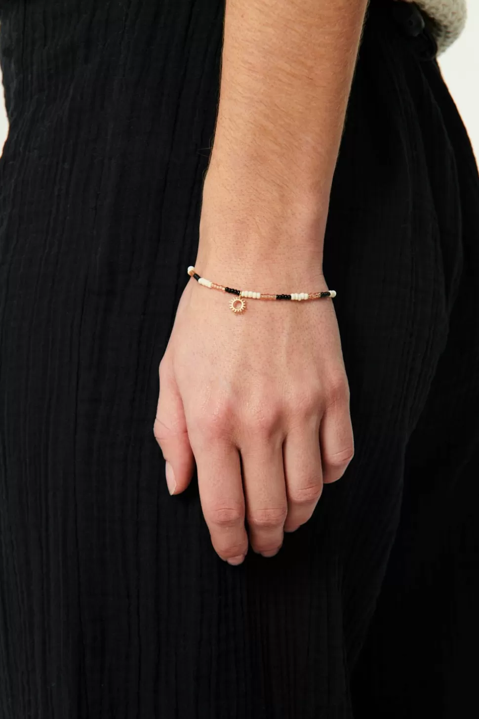 Perette Noir/Ecru/Oasis Bracelet | Des Petits Hauts Clearance