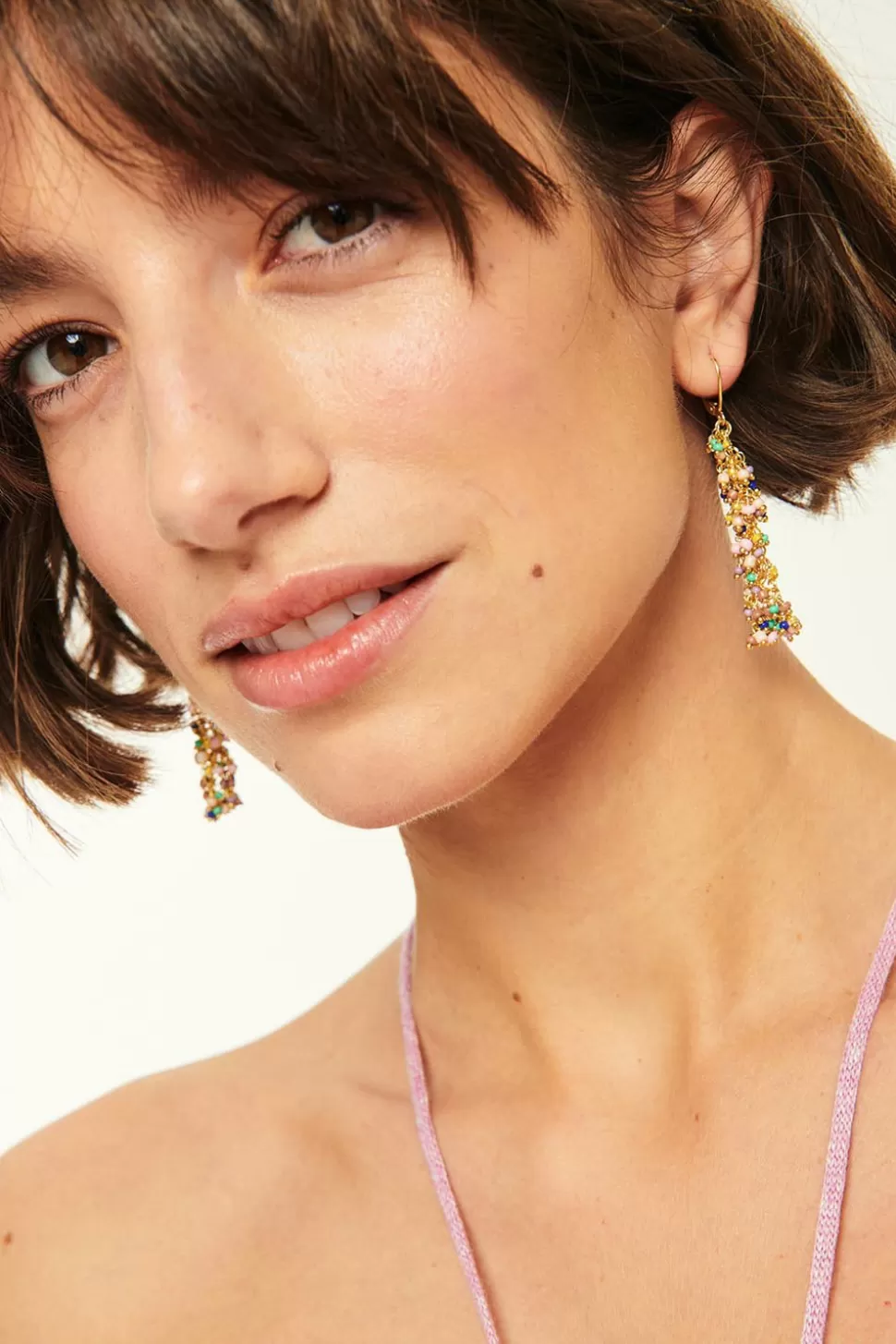 Pivoine Multico Earrings | Des Petits Hauts Hot