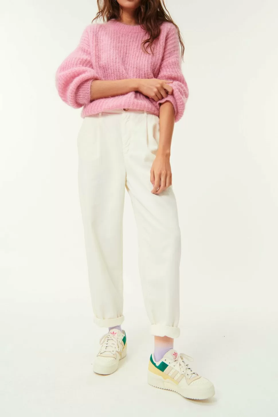 Simeon Creme Trousers | Des Petits Hauts Discount