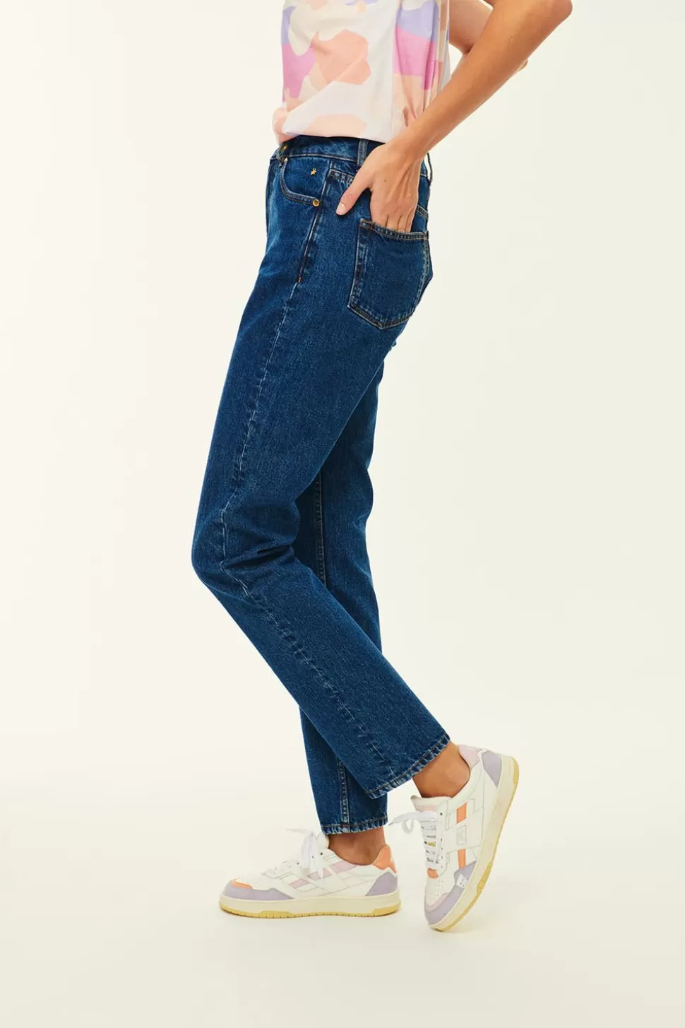 Stonewashed Blue Jeans Louis1 | Des Petits Hauts Discount