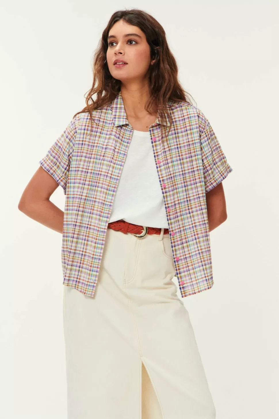 Tomoet Carreau Koala Shirt | Des Petits Hauts New