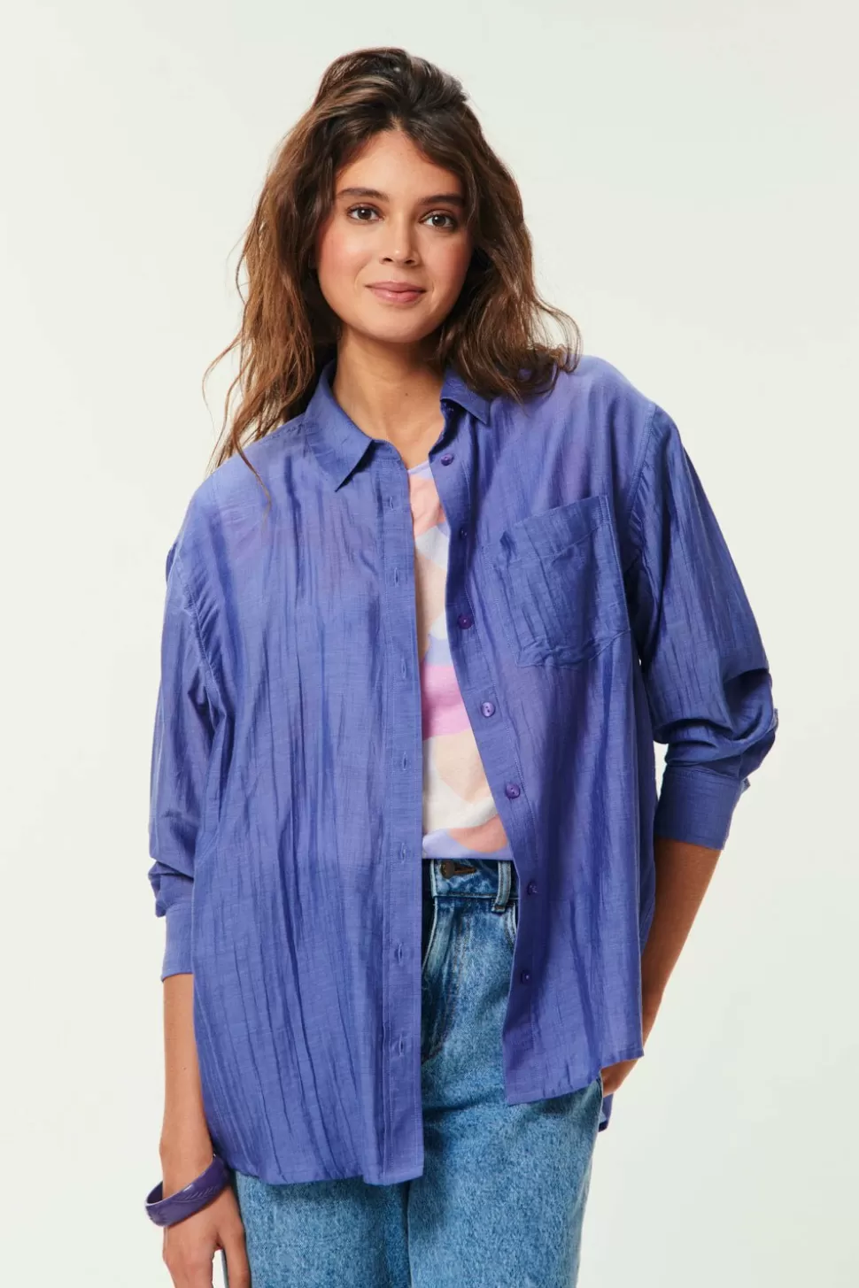 Varenon Figue Shirt | Des Petits Hauts Clearance