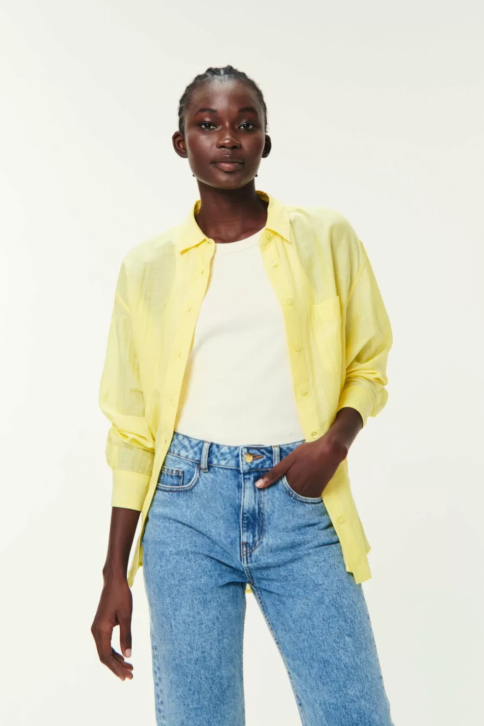 Varenon Mimosa Shirt | Des Petits Hauts Fashion