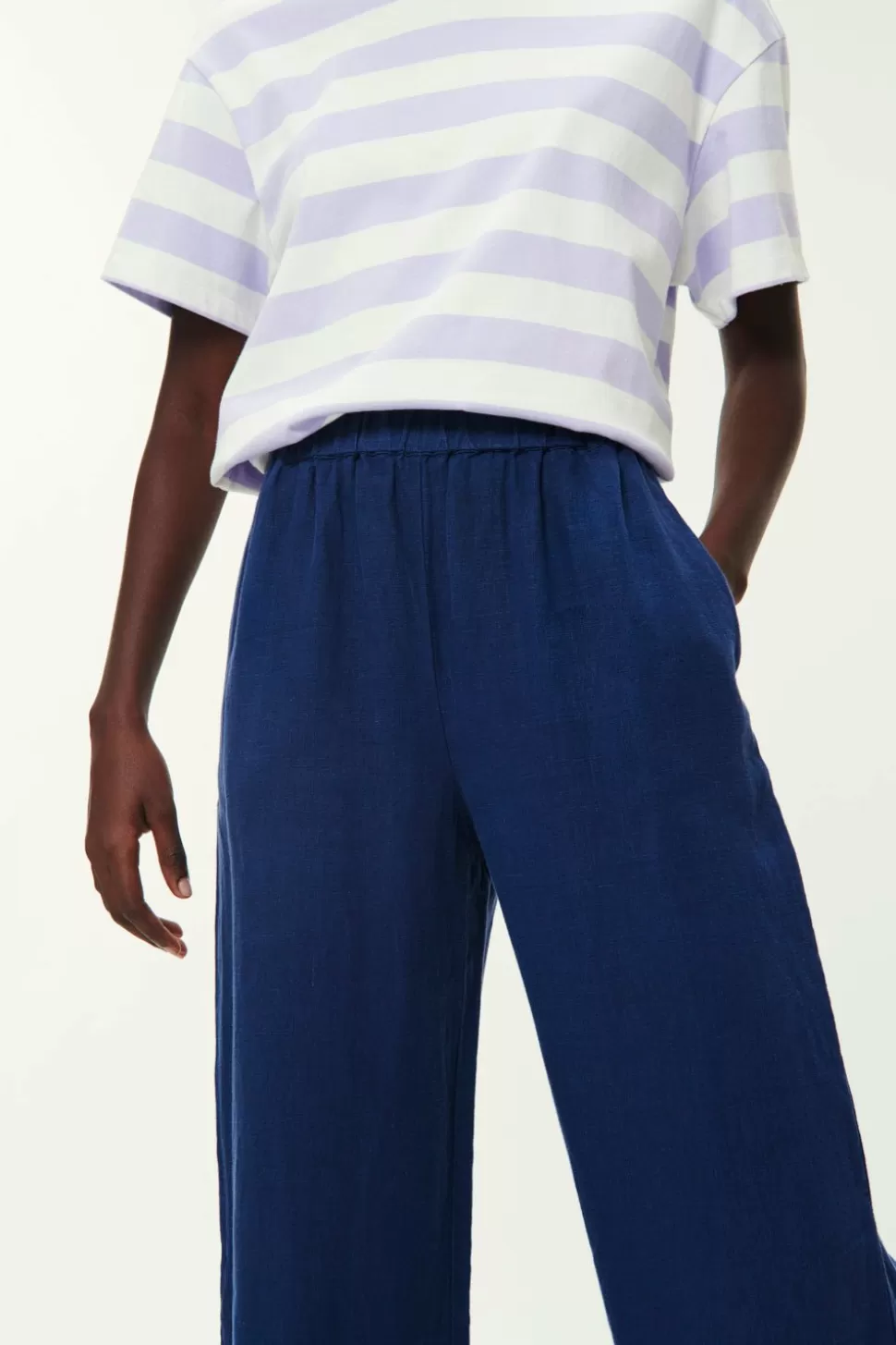 Verie Indigo Trousers | Des Petits Hauts Fashion