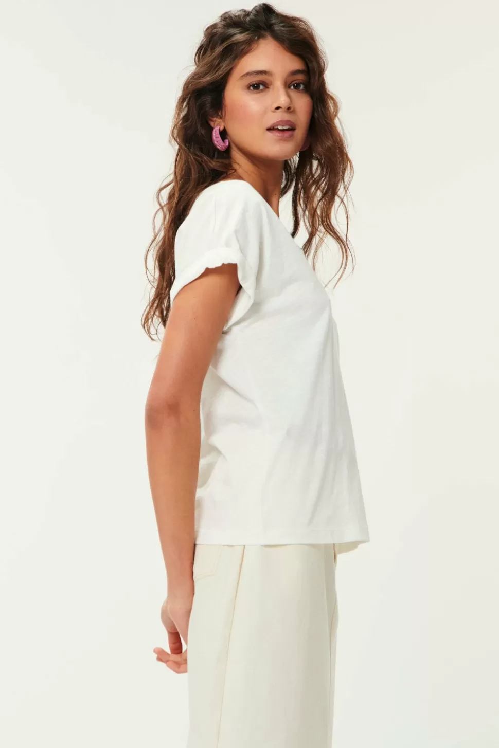 Zaelia Ecru T-Shirt | Des Petits Hauts Best Sale