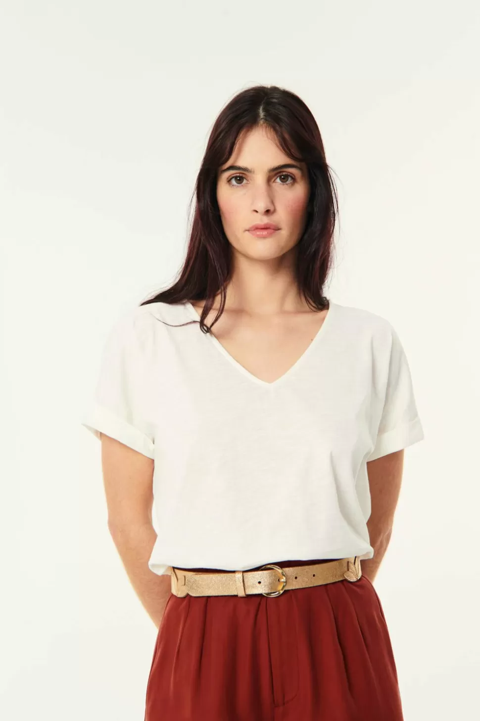 Zaeline Ecru T-Shirt | Des Petits Hauts Cheap